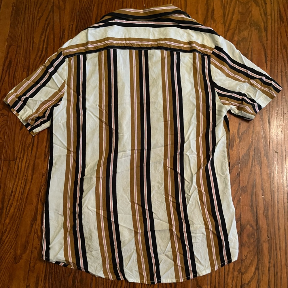 striped button down - Picture 2 of 3